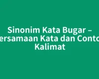 Sinonim Kata Bugar – Persamaan Kata dan Contoh Kalimat