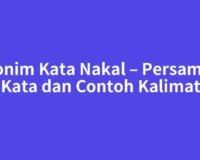 Sinonim Kata Nakal – Persamaan Kata dan Contoh Kalimat