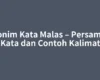 Sinonim Kata Malas – Persamaan Kata dan Contoh Kalimat