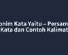 Sinonim Kata Yaitu – Persamaan Kata dan Contoh Kalimat