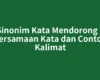 Sinonim Kata Mendorong – Persamaan Kata dan Contoh Kalimat